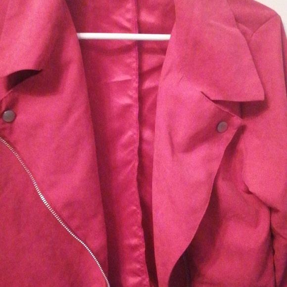 Crop top biker spring coat - Picture 3 of 3